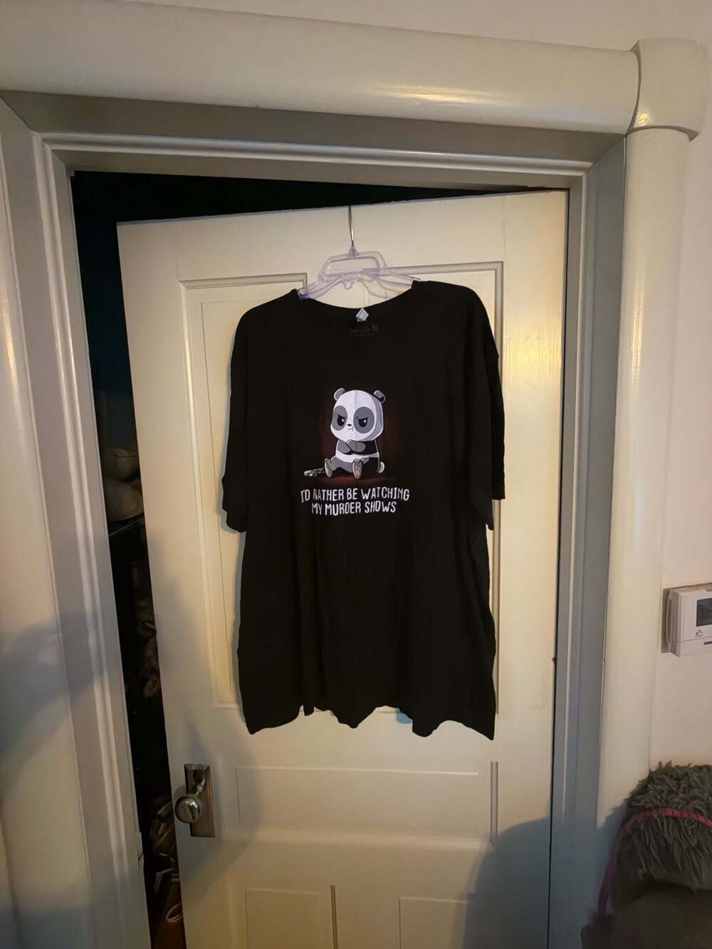 TeeTurtle I'd Rather Be Watching My Murder Shows T-Shirt Size 3XL